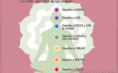Los 7 Derechos que nos dan los chakras